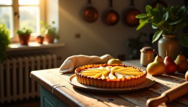 Tarte aux poires comme chez grand-mère : recette simple et pleine de tradition