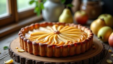 Délicieuse tarte aux poires : une recette simple et savoureuse pour régaler vos papilles