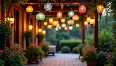 Décorations suspendues pour l'extérieur : idées innovantes et inspirations originales pour sublimer vos espaces