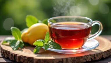 Thé ventre plat naturel : infusion détox pour soulager ballonnements et favoriser une digestion rapide
