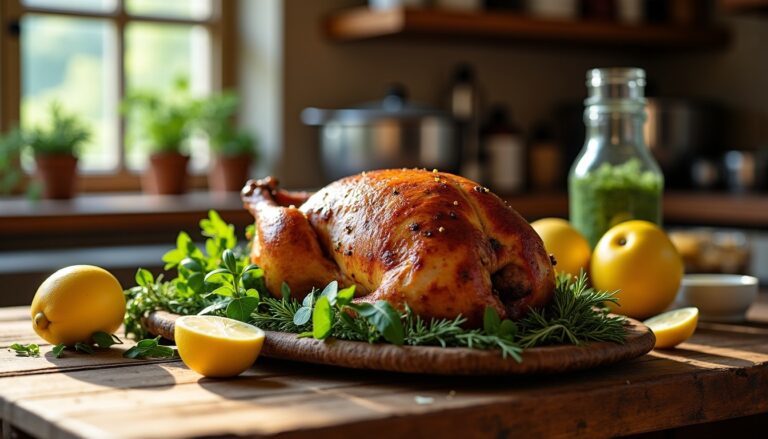Rôti de pintade farcie au four : guide complet des temps de cuisson pour un résultat parfait