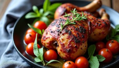 Rôti de chapon farci : astuces simples pour une cuisson idéale et un plat tendre et savoureux