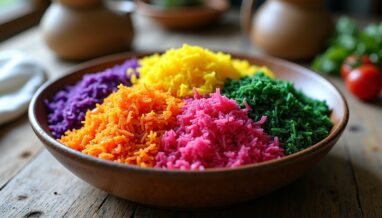 Pride Rice : la recette magique du riz multicolore aux pigments naturels