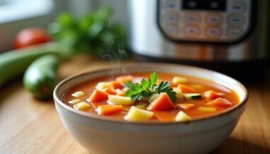 Soupe de légumes au Monsieur Cuisine : la recette simple et garantie réussite