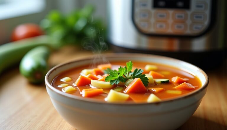 Soupe de légumes au Monsieur Cuisine : la recette simple et garantie réussite