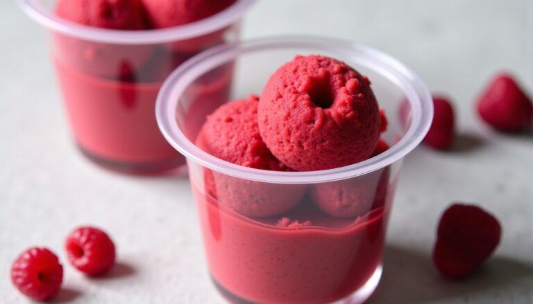 Sorbet onctueux à la framboise avec Thermomix : la recette simple à réaliser