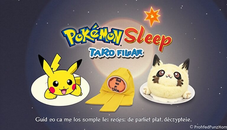 Pokémon Sleep : Guide complet des recettes et plats décryptés