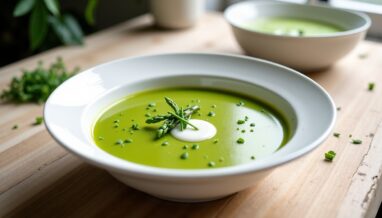 Velouté d'asperges express : une recette simple et onctueuse à savourer